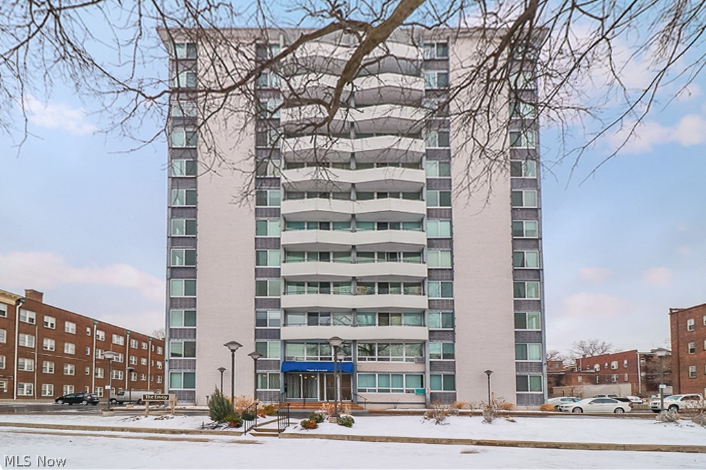This 2 bed 1 bath condo sits in an ideal location - in the sought-after city of Lakewood, with views of Lake Erie and just minutes from downtown Cleveland. Surrounded by beautiful old trees and a picturesque neighborhood, it’s within walking distance of plenty of shopping and entertainment. The condo benefits include a gym, outdoor pool, community room, laundry room as well as 1 underground parking garage space for you and a guest. Plus all appliances will be staying in the unit. Don’t miss out on this amazing Lakewood home that offers comfort and convenience.