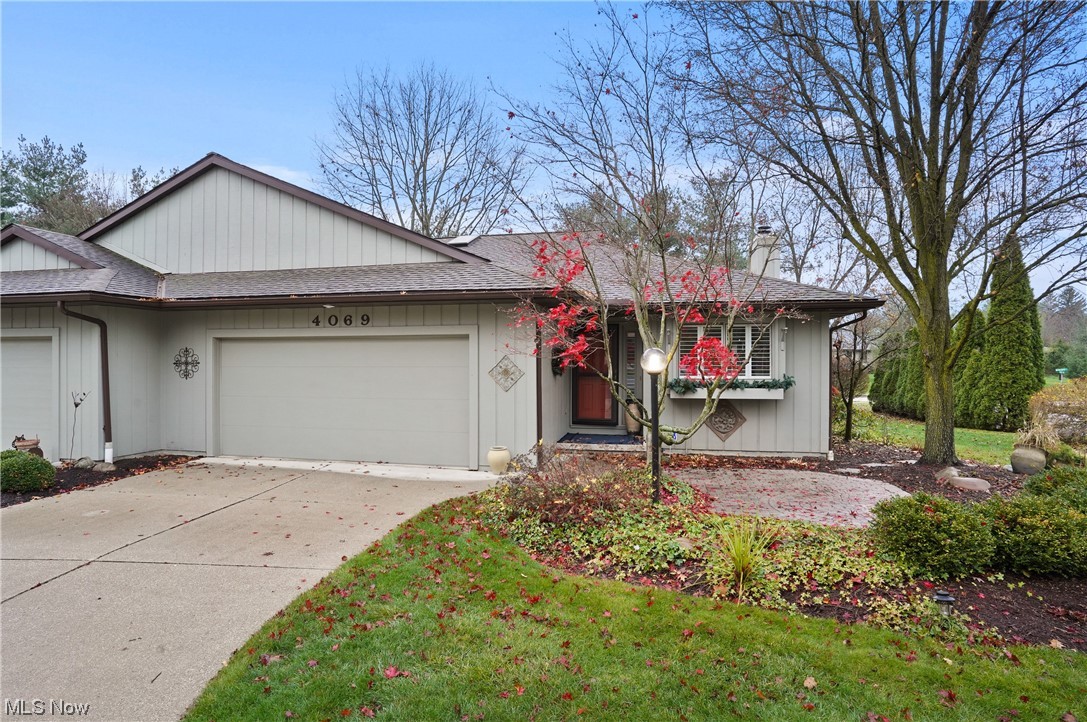 New listing in the desirable Kames Condo community in Stow!  This end unit is move-in ready! Condo boasts 4 bedrooms, 2 on the main floor and 2 downstairs, 3 full baths, huge basement, screened in porch, front brick patio, and adorable gazebo for entertaining.  Kitchen completely renovated with custom cabinetry, ceramic tile floor, granite countertop and stainless steel appliances.  Teak floors throughout the first floor.  Both bathrooms on the main floor are ceramic tiled and updated, one with a pedestal sink and the other granite counter. Two-walk in closets in the Master Bedroom, and tons of storage throughout!  Stackable washer/dryer on main floor. Plantation shutters provide plenty of natural light.  Downstairs bathroom has a granite countertop with plenty of cabinetry. There is a 2 car garage with new a door. Community clubhouse and outdoor pool for summer enjoyment. This condo is ready for you!