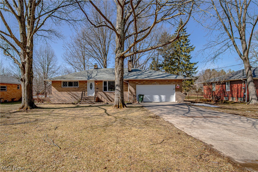 This remarkable, completely updated brick ranch in the heart of North Royalton is ready to meets it's new owners. This exceptionally maintained and beautifully decorated 4 bedroom and 2,5 bathroom home has had many major improvements and upgrades for the past year. First floor offers a large living room, with a wood burning fireplace that opens to the beautiful updated kitchen with granite countertops, very attractive backsplash and brand new white shaker cabinets. Beautiful luxury vinyl waterproof flooring throughout. Additional bedroom and full bathroom is in the basement. Updates include: new drywall in the basement, new electrical wiring and fuse box, new outlets and fixtures, new windows, new patio, exterior, interior and closet doors, remodeled bathrooms upstairs and built new full bathroom in the basement, new electrical fireplace in the basement, installed stretched ceiling in the recreational area of the basement, kitchen and bathroom, new washer and dryer, new air conditioner