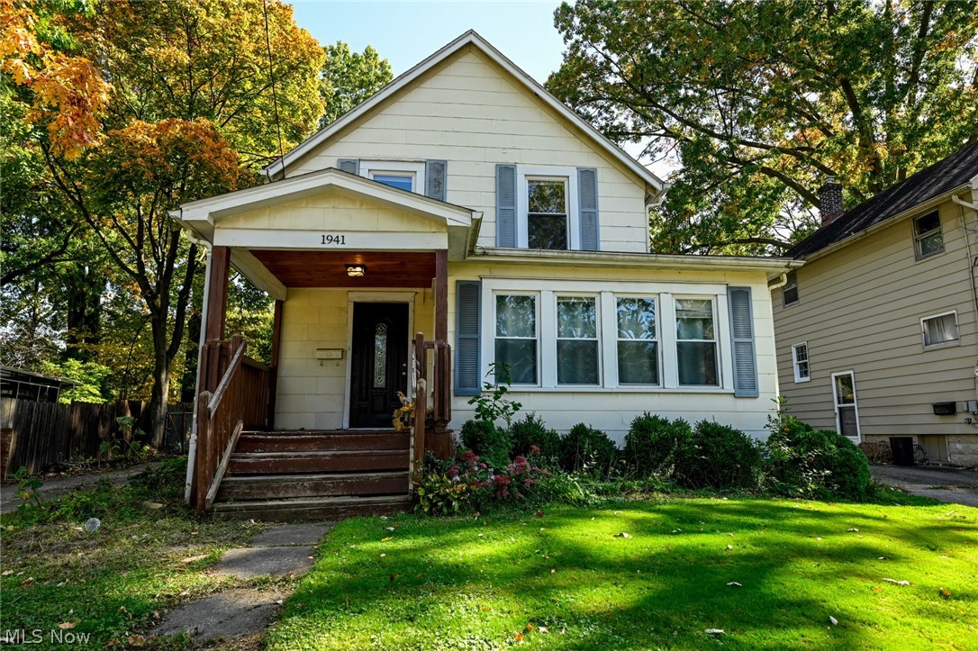 Do you wonder why so many people LOVE living in Cuyahoga Falls?  Close to highways, lots of shopping opportunities, 
restaurants, parks & recreation opportunities, good schools, walkable neighborhoods, low taxes and utilities...all these
and more!  Come and take a look at this nice home, located very near Broad Blvd and the Riverfront areas, and see the
potential for you to enjoy Cuyahoga Falls living.  This home features 3 bedrooms, 2 and 1 1/2 baths, very unusual for homes in this area.  There is a family room off the back, with sliders that lead to the patio and backyard.  The kitchen is nicely updated, as are the master and other full bath upstairs.  A 2 car garage adds to the value here, and the backyard has loads of possibilities.   Cinch home warranty gives additional peace of mind; Make your appointment today to look at this home and make it your own!