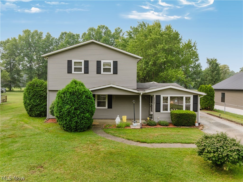 Welcome to 33721 Henwell Road, where comfortable living, flexible space, and a peaceful backyard come together in the heart of Columbia Station. Situated on just under a half acre, this well maintained home offers 1,902 square feet with four bedrooms and 2.5 bathrooms, providing the space and versatility to fit a variety of lifestyles. The main level features a spacious living room, an eat-in kitchen with abundant cabinet and counter space, three bedrooms, two full bathrooms, and a bonus room that would make the perfect home office, craft room, playroom, or flex space to fit your needs. Upstairs, you'll find a private fourth bedroom, a loft offering additional living space, and a convenient half bath, creating a private retreat with extra room to relax, work, or unwind. Step outside and discover what truly makes this property special. Set on just under a half acre, the backyard offers an expansive lawn framed by mature trees, providing plenty of room to entertain, garden, play, or simply enjoy the peaceful surroundings. A detached two car garage and extended driveway provide ample parking, storage, and space for hobbies or recreational equipment. Lovingly cared for over the years, this home offers the opportunity to move right in while making updates at your own pace. With its flexible floor plan, generous outdoor space, and desirable Columbia Station location, this is a place you'll be proud to call home. Come see for yourself why so many buyers are searching for a little more space in Columbia Station. Schedule your private tour today.