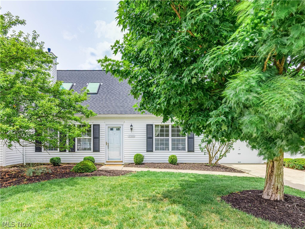 Excited to announce this new listing in the highly sought after Prescott Green Condominium development in the Northampton area of Cuyahoga Falls. This lovely 2-bedroom, 2 full-bath 1.5 story Cape Cod is crisp and move-in ready. Main floor boasts a large living room with high ceilings - centered with a marble faced gas fireplace. The galley kitchen is furnished with natural wood cabinetry and all appliances. It overlooks a cozy morning room which provides access to the back patio. First floor laundry is a real bonus here too with washer and dryer pair included. The first floor bedroom is spacious with large closets. A dining room, and full bathroom complete this roomy first floor. Second level boasts a large loft overlooking the living room, it’s an ideal multi-purpose flex space and perfect as a second family room , a home office, gym, or hobby area. Exterior features include an attached garage and patio with privacy fence. Notable improvements include Fresh paint throughout (2026), Carpet on the main level (2023), New exterior siding (2025) and Updated roof! Ideally located just 5 minutes from the Cuyahoga Valley National Park, Blossom Music Center and downtown Cuyahoga Falls. Call today for a private showing!