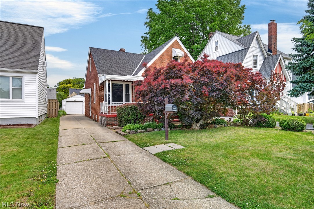 Charming and maintained, this 3-bedroom, 2-bathroom brick home is move-in ready. The exterior offers curb appeal with a welcoming front porch and a lovely, well-kept yard. Inside, the main level features beautiful hard flooring throughout for quick and easy cleaning. The kitchen boasts a brand-new countertop, sink, and faucet. Attached to the kitchen is a dining area. Downstairs, the basement provides excellent bonus space with a spacious finished area and a convenient second bathroom. This solid, low-maintenance home is ready for its next owner. Schedule your tour today!