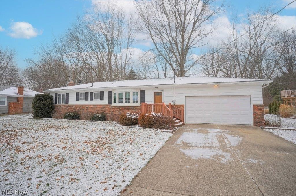 Welcome Home to 989 Maple St Tallmadge Ohio! You will love sitting in the sunroom watching the wildlife run through your yard! You will enjoy the changing seasons from your own back yard! Inside you will find a great floor plan as well as plenty of storage! The living room features a beautiful bay window.
The roof was installed in 2014, furnace in 2018, hot water tank in 2016 and a/c in 2020. The basement is finished and features an office, a rec room and a bonus space that could be a homework area or crafts room. Call your favorite real estate professional today and schedule your private showing!