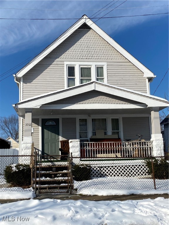 Solid cash-flowing 3-bedroom, 1-bath home located on a quiet street. This property offers spacious rooms, a semi-finished basement for extra storage or bonus space, and a reliable tenant already in place! Perfect for an investor seeking immediate rental income! Well-kept neighborhood, easy access to amenities, and low-maintenance layout make this an ideal addition to your portfolio!