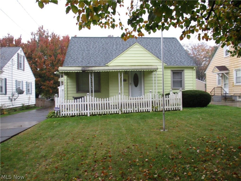 Two Bedroom, 1 1/2 Bath, Cape Cod, near Mill Creek Park. Concrete driveway, 1 1/2 car garage. Fenced in rear yard. Roofed, rear porch. Living Room, Eat-in Kitchen with dining area, Bedroom, Full Bath and Laundry Room on the First Floor. Bedroom and separate sitting area on the Second Floor. Rec Room in the basement along with a second Kitchen set-up and a half Bath. Gas, forced air heat, Cent. A/C, 100 amp elect. service. Vinyl windows throughout. AS IS condition. Estate. Short Sale.