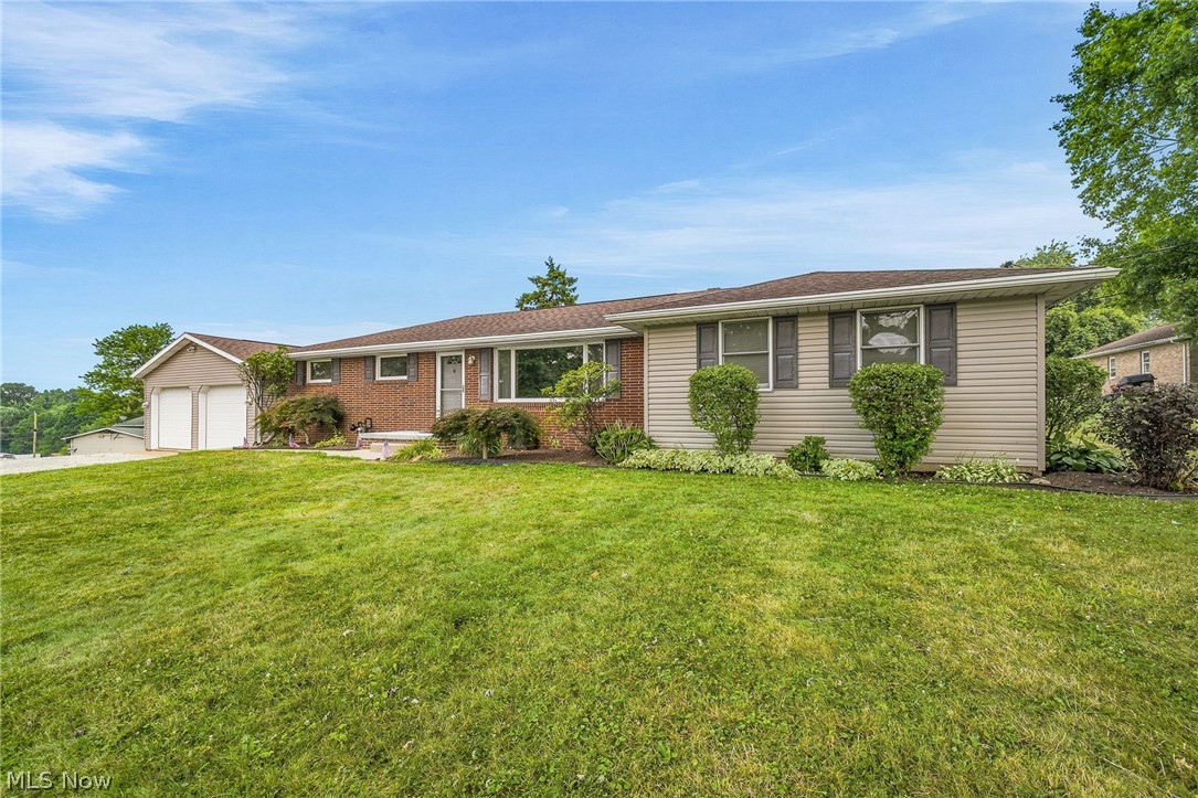 A beautiful sprawling brick ranch offering four bedrooms and one-and-a-half baths, designed for comfort, privacy, and versatile living. The primary suite is thoughtfully separated from the other bedrooms and features its own family room, gas-burning fireplace, half bath, and private backyard entrance—ideal for guests, multigenerational living, or a personal retreat.
The main living area includes a spacious living room and a bright eat-in kitchen with a lovely view of the fenced-in backyard and inground pool, creating a warm and inviting atmosphere. An enclosed sun porch with sliding glass doors adds even more space for gatherings and year-round enjoyment.
On the opposite wing of the home, you’ll find three additional bedrooms and a full bath, offering comfort and convenience for family or guests.
A large basement provides abundant storage and is easily finish able for a recreational room, home gym, or hobby space. Car enthusiasts and hobbyists will appreciate the oversized 4-car garage (23 × 40) equipped with heat and electric, perfect for a workshop, studio, or man cave.
Recent updates include new carpet, new vinyl flooring in 1/2 bath, fresh paint, a 4-year-old furnace and A/C, and a 2026 hot water tank, ensuring peace of mind and move-in readiness.  New front porch adds the curb appeal.  Located on a quiet dead end street. 
Call today to schedule a showing for this absolute showstopper.