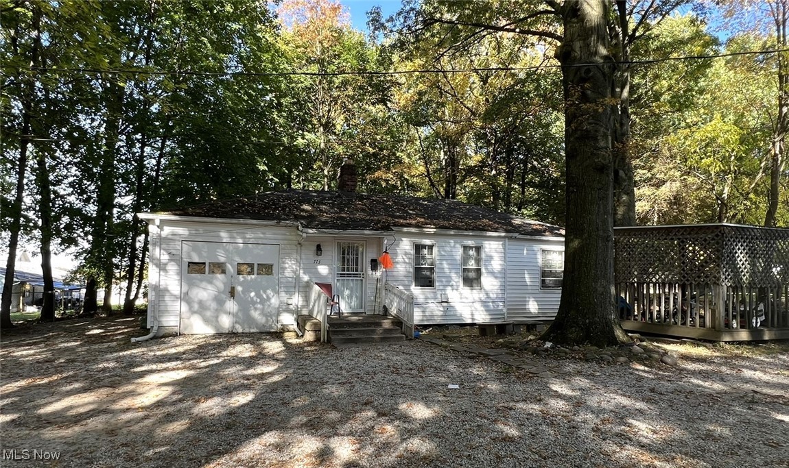 Unique opportunity to own a portfolio of rentals, privately situated on a 1/2 acre lot, partially fenced. Must sell with 985-987 Diana Ave. MLS 5096775 Property features 3 separate ranch bungalow homes, TWO - 1 bedroom units, one with attached garage, rent $480.  ONE - 2 bedroom unit with attached garage space, rent $665. Additional .1148 lot included with sale behind ranch units. Lovely location, canopied with trees and private from street, would be a great opportunity for owner occupant and extended family/ in-laws. Some rehab needed, bring your offer. Tenant occupied, please do not disturb tenants or pull onto private driveway without a scheduled appointment. MUST sell with 985-987 Diana Ave.  No terms, CASH only. No contingencies.