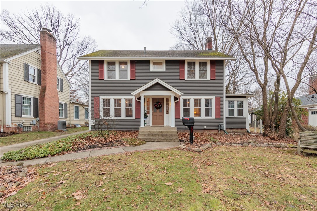 This 4 bedroom, 2 full bath 'turn of the century' Kent colonial is spectacular.  The old world charm of this home certainly still exists, but has been modernized along the way.  A large kitchen is set up perfectly for entertaining, and has a formal dining room.  A large/open living room has natural wood floors with a lovely fireplace, and opens to a solarium.  There is a 23x13 Florida Room with ceramic floors and wall to wall windows.  Upstairs are 4 spacious bedrooms, and an updated bathroom.  The partially finished basement sets up well for a family room, rec room, or teenager room.... with a full bathroom as well.  There is a nice/fenced back yard, large 2 car garage, vinyl windows and tons and tons of character.