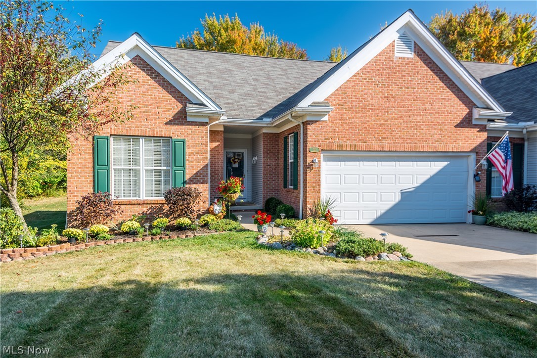 Hard to find ranch condo at the end of a cul-de-sac in The Reserves Of Aurora! This lovingly maintained home has over 2600 Sq.Ft. including the finished lower level! The main level features a vaulted great room with fireplace, large eat-in kitchen with granite and  with access to the deck overlooking the large, wooded rear yard, master suite, guest suite and office. The lower level features a third bedroom suite with full bath and a huge family room that is open and neutral. Other features include a tank-less water heater system, Kinetico softener system and irrigation system with separate meter! Enjoy the Reserves Of Aurora amenities including pool, fitness room, community room and easy access to shopping and freeways!