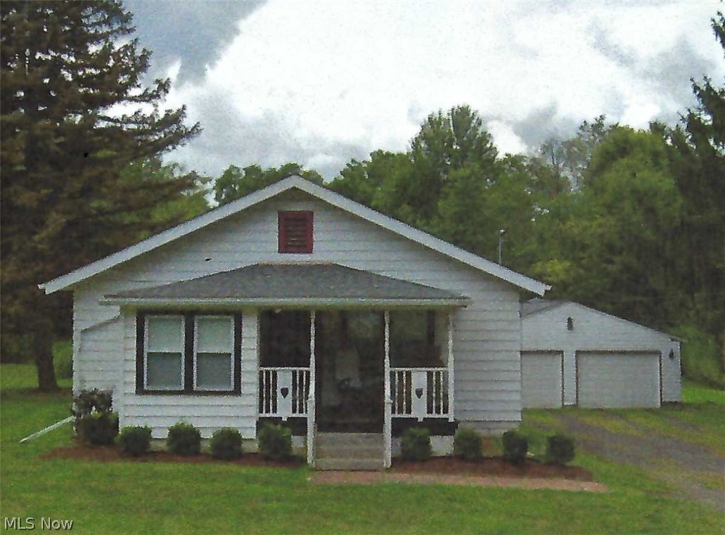 Updated 2 bedroom home on just over an acre, features many updates, move in ready, detached 2 car garage