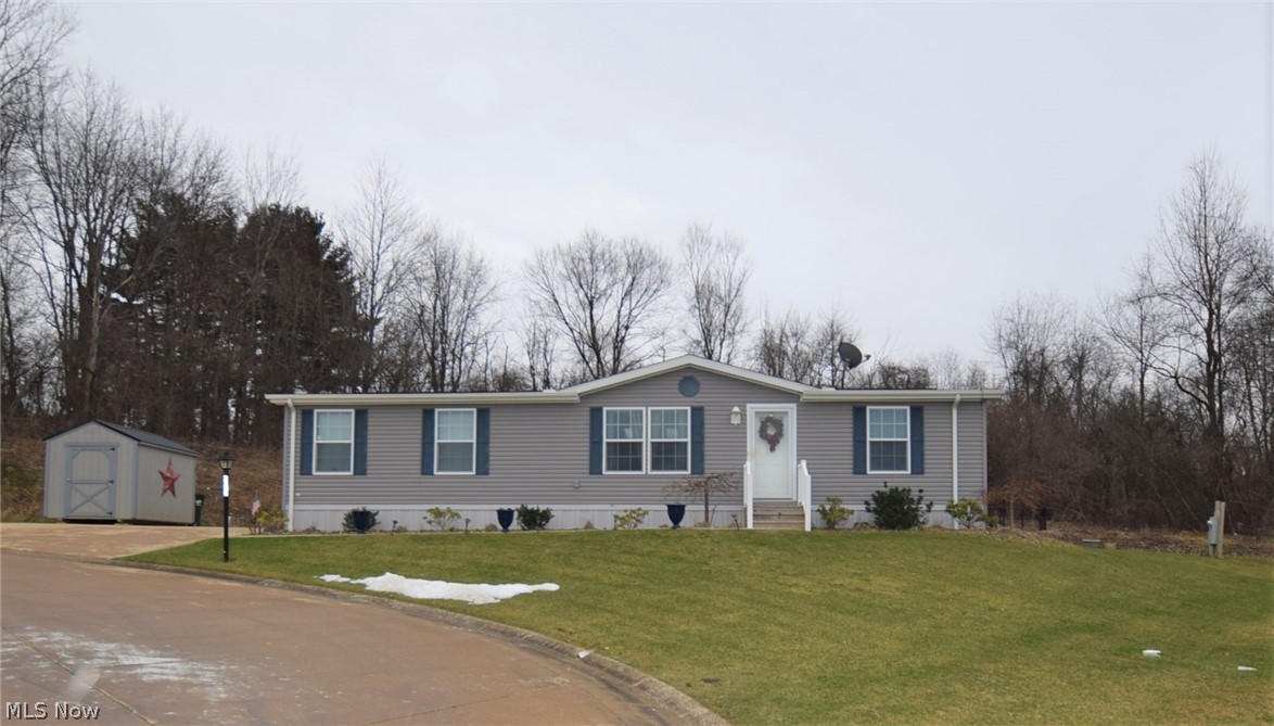 Welcome to 4017 Treeline Dr. SW! This lovely 3-bedroom, 2-bathroom home in Canton has numerous updates throughout. The open floor plan and Cathedral ceilings give this home an open, airy feeling. The eat-in kitchen has newer flooring, beautiful countertops, slick black appliances, skylights, updated lighting fixtures, and a convenient breakfast bar. Sliding glass doors from the kitchen lead to the fenced in backyard. The large owner’s suite has a full bathroom, complete with a corner soaking tub. This home has two convenient storage sheds. FOHL Village offers community pool, clubhouse, and basketball courts.  Don’t miss your chance to own this home; call and schedule your private showing today!