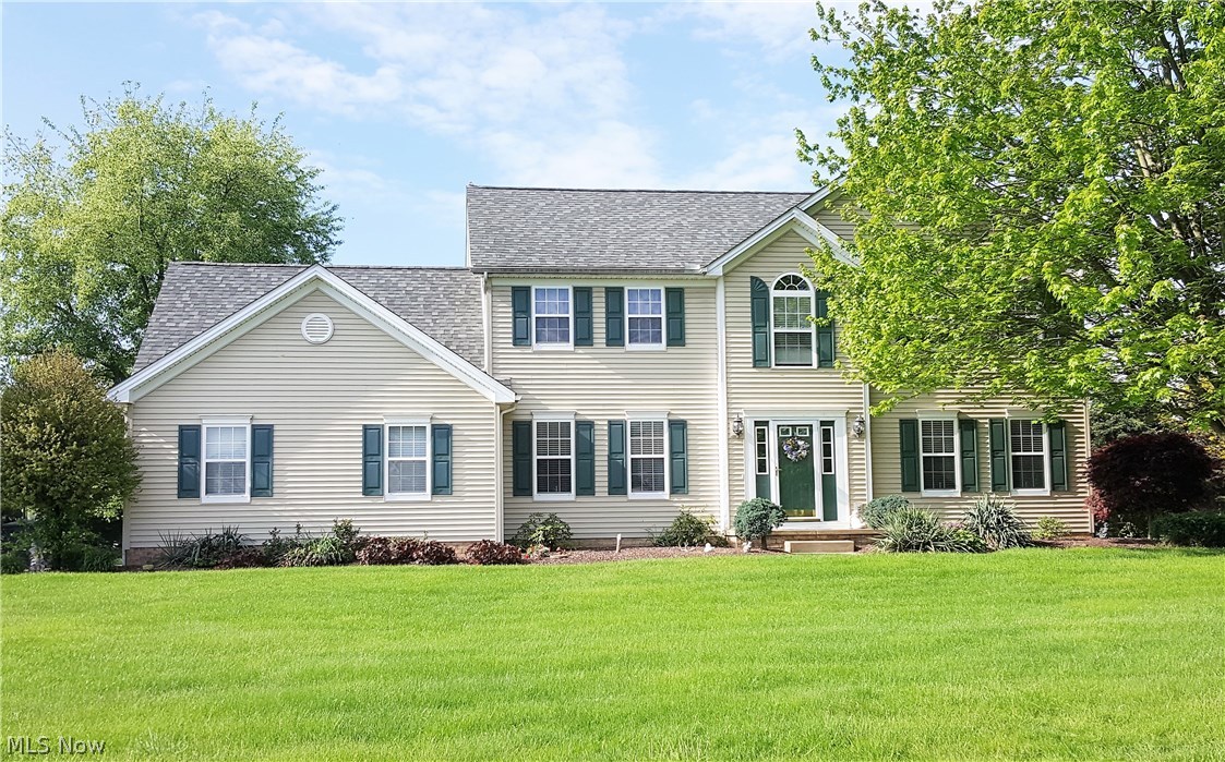 FEEL LIKE YOU ARE ACTUALLY INSIDE THIS HOME! WALK THROUGH THE 3D VIRTUAL TOUR AT http://bit.ly/29SgokO Beautiful, 4 bedroom home in desired Boardman neighborhood...Huntington Woods! This home features open concept of kitchen, dinette and family room. French doors off the family room open to a large deck overlooking nice size backyard and children's wooden playset.  The first floor also includes trayed ceiling in formal dining room, laundry room and half bath. The second floor master bedroom has cathedral ceilings, 11x12 sitting room with skylights and walk-in closet. The finished basement offers huge rec room with built-ins and a multi-purpose additional room with new carpet. Home improvements include new furnace 2010, tile 2010, roof  2013 and water tank 2016.  Home warranty included!