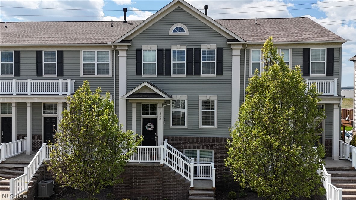 Welcome to this meticulously maintained townhome in the highly sought-after Point at Sterling Lakes community of Pepper Pike. This inviting residence offers a thoughtfully designed layout that blends comfort and style, perfect for both everyday living and entertaining. Kitchen and living room have beautiful hard wood floors that flow seamlessly throughout the main floor.

The spacious primary suite serves as a true retreat, featuring a generous walk-in closet and a private en suite bathroom designed for relaxation. Throughout the home, you'll find updates that enhance both function and aesthetic appeal.
Step outside to enjoy the brand-new deck, ideal for morning coffee or evening gatherings. The attached garage adds convenience and ease to your daily routine.
Located just minutes from premier shopping, dining, and local amenities, this home combines low-maintenance living with an unbeatable location. Don't miss the opportunity to experience everything this exceptional property has to offer.