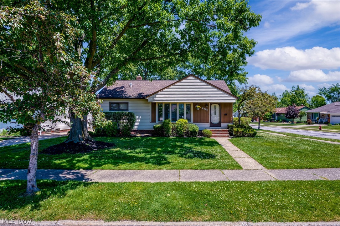 1759 Chelmsford is a beautifully maintained ranch-style home on an oversized corner lot, in a warm and friendly neighborhood with an amazingly convenient location.  Walk just one block to multiple city parks, including a completely renovated outdoor aquatic center, tennis, pickleball and bocce courts, a fabulous playground, multi-purpose fields, a picnic area and much more.  This home enjoys a combo living room and dining room across the front of the home making this space versatile and the cushioned window seat adds charm.  The kitchen is well appointed and all appliances stay with the home so you're ready to go on day one.  In front of the kitchen's bump out window there is room for a small table and chairs for casual dining.  The three bedrooms all have good closets and share an updated full bath.  The true star of the show is the expansive family room addition with a huge fireplace and rustic mantle, indoor grill, soaring ceiling, bay window and room for an additional eating area.  It is the ultimate living area and truly sets this home apart. 
The lower level has a wonderful, wood-paneled rec room with a very cool retro bar.  The additional full bath in the lower level certainly comes in handy.  Additional storage and the laundry area complete the lower level.
The corner lot is landscaped for privacy and the oversized, two car garage provides wonderful storage for bikes, strollers, tools and supplies.
Major updates include; 2026 water heater tank replaced. 2024 front of house AC compressor replaced.  Bathrooms updated in 2024 and 2025. Roof and gutters (with leaf guard system) fully replaced in 2018 and chimney flashing, tuckpointing and a new chimney cap were added at that time.  New electrical breaker box in great room in 2026.  Windows on north side of the house replaced in 2024.  Water main switch updated in 2025.  
Don't miss this one.