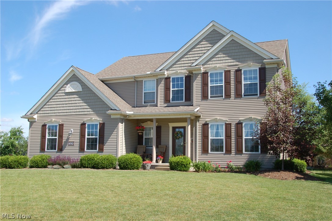 Well maintained colonial on a beautiful, quiet lot.  A leaded front door enhances the two story foyer. Bright and sunny kitchen with morning room has newer ceramic flooring and newer granite counter tops (’16), maple cabinets and a large center island. The kitchen flows into the cozy great room which has a gas fireplace, newer carpeting (’16) and freshly painted (’16). A dramatic formal dining room puts the finishing touches to the first floor. Second floor has large master bedroom and three nice sized bedroom. The backyard is perfect for you to enjoy the beautiful summer evenings. Backyard backs up to Trillium Creek medical facility. Call today to make your appointment to see this lovely home.