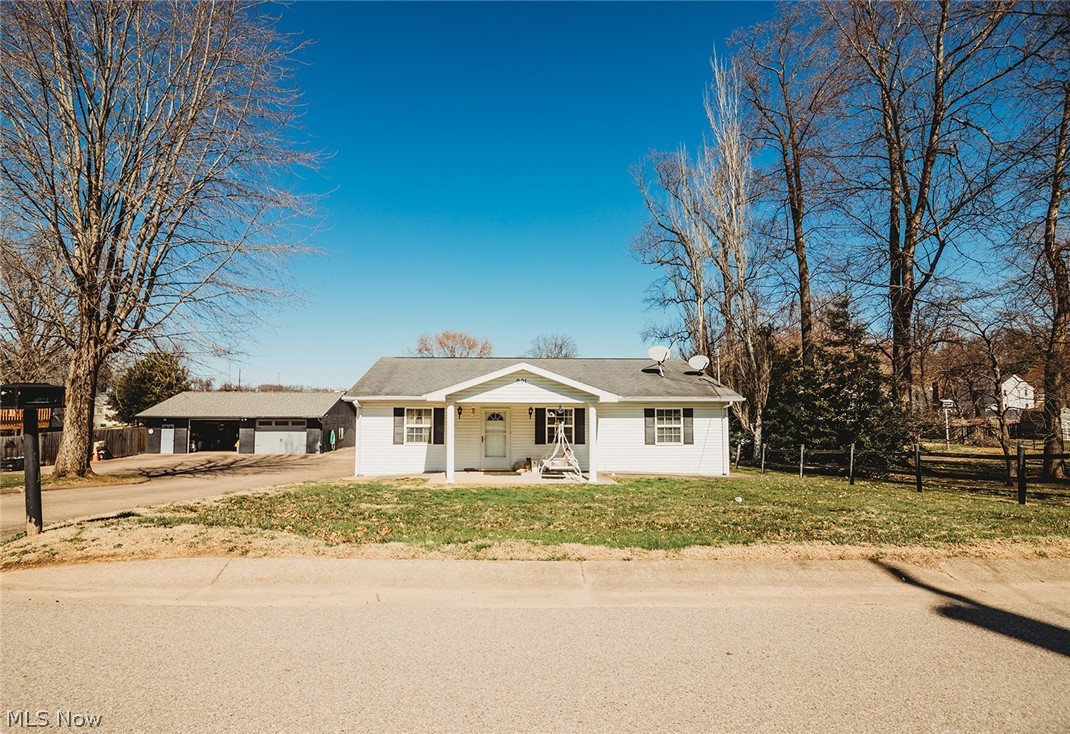 Built in 2009, this well-maintained Upper Vienna home offers convenient one-floor living with a thoughtfully designed open-concept layout. The kitchen flows seamlessly into the main living area, creating a comfortable and functional space for everyday living and entertaining. The home features two private bedroom suites on opposite sides, each with its own bathroom and large walk-in closet, providing privacy and convenience.

A standout feature of this property is the additional garage space, including a double-stall detached garage with an overhead door as well as a separate single detached garage, offering excellent space for vehicles, storage, hobbies, or a workshop. The homeowner also intentionally designed the exterior with concrete surrounding the home, minimizing mowing and trimming and making outdoor maintenance simple and efficient.

Located in desirable Upper Vienna, this property offers comfortable living, practical design, and extra garage space that is hard to find.