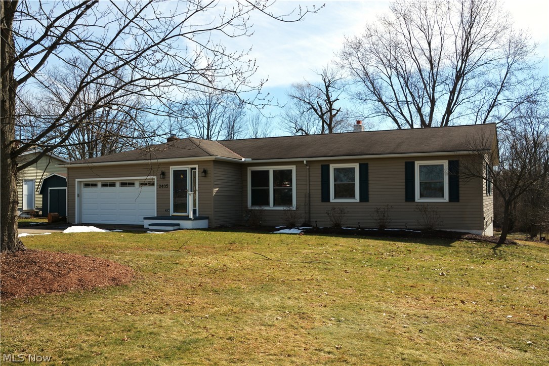 Charming ranch home offering three bedrooms with a spacious, functional layout. Features include a formal living room, formal dining room, and a family room with a wood-burning fireplace and sliding glass door leading to the deck which overlooks the large backyard. The bright, cheery kitchen includes a window over the sink with backyard views, plus a newer range and refrigerator. Original wood floors exist in many of the rooms adding warmth and character to the home complemented by newer windows throughout. The full walk-out basement provides excellent storage or future potential living space. Conveniently located in Hinckley with easy access to major highways. 
Buyer to verify room sizes and taxes