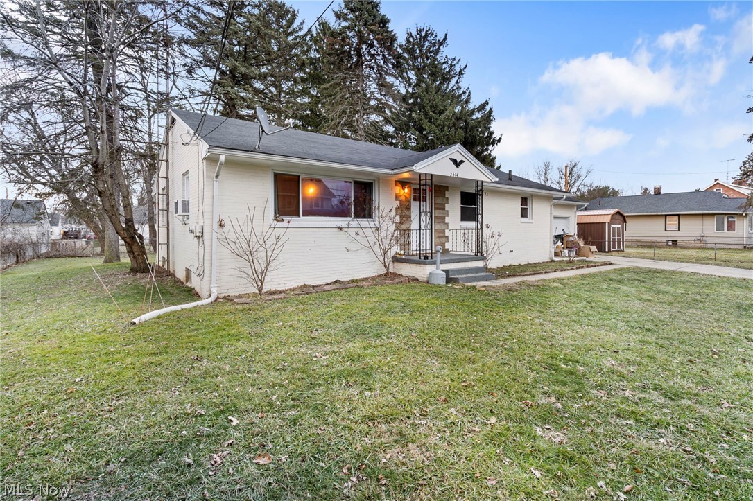 Welcome home to 2614 Fletcher Ave NE! This updated brick ranch is fresh and move-in ready! Enter to the spacious living room with lots of natural light and vinyl plank flooring. This flows into the extremely spacious eat-in kitchen solid surface countertops, great modern appliances and loads of cabinet space. The main floor hallways features 3 bedrooms, 2 of which are quite good sized. The bathroom is charming and updated. While unfinished, the basement is clean, dry and flexible for a variety of uses. The attached 2 car garage is oversized with good storage space. The lot is good-sized for the neighborhood and has a nice blend of shade from large trees and clear space. Schedule your private showing today! NOTE: This property is agent-owned.