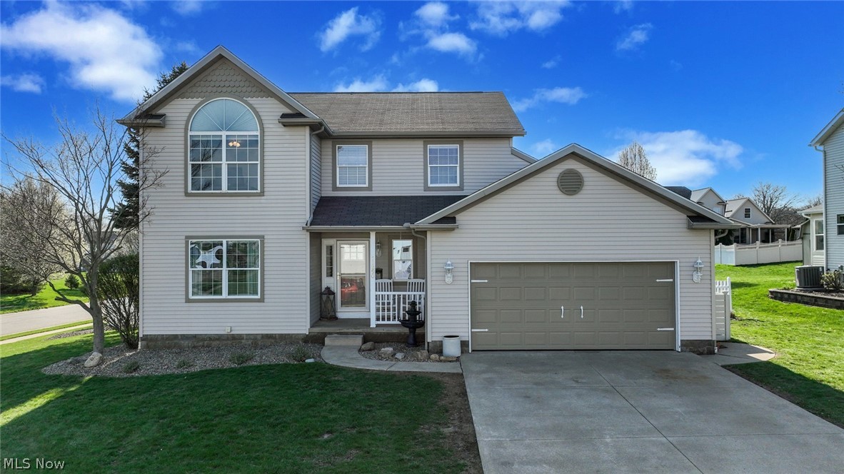 Beautiful home on a .34-acre corner lot in Uniontown, OH. Close to everything without feeling busy or crowded.

All flooring has been redone. The main level features wood laminate that ties everything together, with plenty of natural light that makes the space feel bright and comfortable. Updates include baseboards, light fixtures, faucets, paint, and a finished basement. The 2-car garage offers extra depth for storage. Furnace and AC were replaced in 2023, and the commercial-grade hot water tank was installed in 2021.

Upstairs includes the primary bedroom with a full bath and walk-in closet. The shower and toilet are separated for added privacy. Two additional bedrooms, a laundry room, hall closet, and another full bath complete the upper level.

The finished basement adds valuable living space. It includes a separate room with a closet—ideal for a bedroom or office—plus additional space for a second living area, workout setup, or flex use. Two storage rooms provide added convenience.

Outside, the yard is easy to maintain while still offering room to enjoy. The corner lot gives a more open feel, and the backyard includes a deck, fire pit, and full fencing.

Located in Hoover Estates, right next to Hartville, you’re close to shopping, dining, and daily needs while still in a quiet neighborhood. The community is welcoming and well-kept without an HOA.

In the Lake Local School District with all schools just minutes away. The YMCA and library are connected to the high school. YMCA includes a pool, jacuzzi, sauna, classes, and childcare.

This home has been well cared for and offers solid space in a great location. Move in and make it your own.