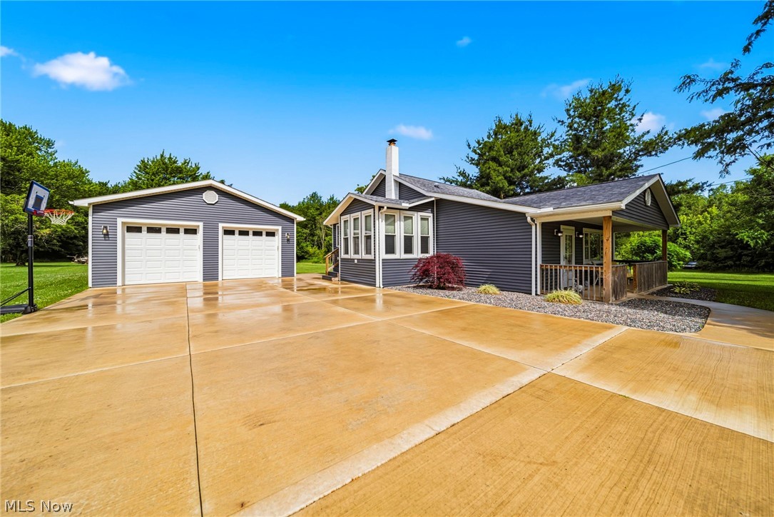 Welcome to 3411 Blake Rd, Ashtabula! Situated on 6.43 acres, this thoughtfully updated 2-bedroom, 1.5-bath home offers 912 square feet of comfortable living space with numerous improvements already completed for the next owner. Since 2018, approximately $140,000 has been invested into the property, focusing on functionality, efficiency, and ease of maintenance.
The interior has been reconfigured to maximize usable space, including a larger bathroom, added pantry, improved storage, and an expanded side porch. The home features LG appliances approximately 4-5 years old, while the furnace, hot water tank, and roof have all been updated within the last 3-5 years. The owner, who works in the HVAC industry, has taken pride in maintaining and improving the home's mechanical systems.
Additional features include a finished bonus room in the basement, well-sealed windows, and a practical layout designed for everyday living. The removable interior wall provides flexibility for future customization if desired.
Outside, you'll enjoy the privacy and possibilities that come with 6.43 acres. The property offers room to roam, entertain, enjoy nature, or simply appreciate the peaceful setting. A garage and barn provide additional storage and workspace for hobbies, equipment, or projects.The property is serviced by a reliable well that has never run dry during ownership, with city water available at the street for future connection if desired.Whether you're a first-time homebuyer, looking to downsize, or searching for a move-in ready property with major updates already completed, this home offers exceptional value and peace of mind. Pride of ownership is evident throughout, making this a wonderful opportunity to own a well-maintained home with acreage in Ashtabula.