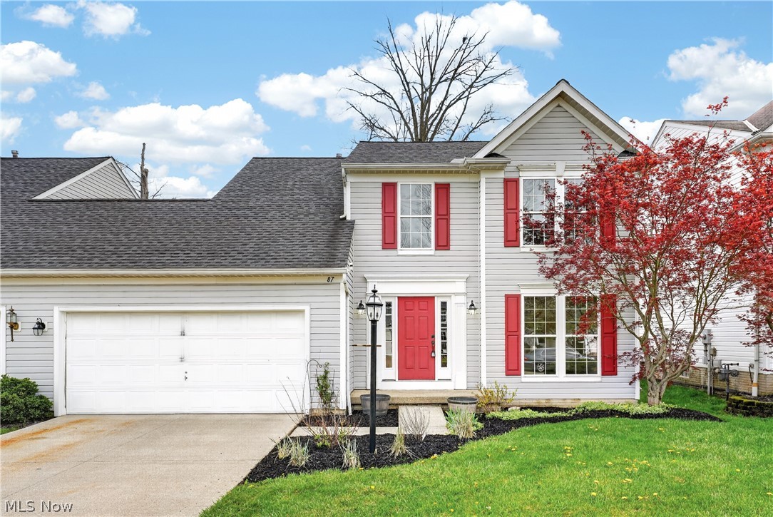Updated 3 bed, 2 full & 2 half bath cluster home on a quiet cul-de-sac in Waterford Village. Nicely renovated in 2026 with new carpet, paint, flooring, quartz countertops, stainless steel appliances, lighting, and electrical updates. Functional layout with bright living space and primary suite with en-suite bath. Partially finished basement with newly added half bath. Roof replaced/complete tear-off (2020). Turnkey and move-in ready on a nice quiet street.