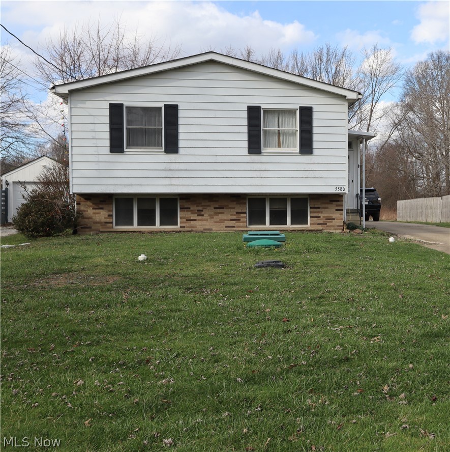 A five bedroom home in Newton twp. offering all of the fun things. Family room and Recreation room, Dedicated Primary suite with one near additional bedroom separated by the kitchen and dining area from three more bedrooms and the full bath. The Family room and Recreation Room are few steps below the main living area with the unfinished basement in between. The 4 car heated garage is attached via a breezeway which houses a hot tub. Outside you find a 36,000 gallon inground pool. The 4.5 acres has some wooded walking area, a wetland, blackberry bushes and young fruit trees, large yard and a barn. So many wonderful features about this property to make your own.