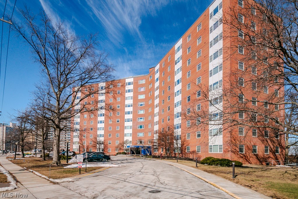 Enjoy effortless high-rise living in this 10th-floor condo at the desirable Lake House on Edgewater! This well-maintained 1-bedroom, 1-bath unit offers 704 sq ft of comfortable living space with city and Lake Erie views. The spacious living room flows into a dedicated dining area and efficient kitchen complete with range, refrigerator, and microwave. The bedroom is generously sized, and the bathroom has been freshly painted. Updated light fixtures add a modern touch, and the bedroom HVAC unit was recently serviced and repaired by the HOA.

The monthly maintenance fee includes all utilities, along with exterior maintenance, landscaping, HVAC maintenance, security staff, snow removal, reserve fund, and more—making this truly low-maintenance living.

Residents enjoy fantastic amenities including an outdoor in-ground pool, rooftop patio with sweeping lake and downtown Cleveland views, fitness center, common laundry area, and both indoor and outdoor parking options (assigned and covered available).

Ideally located just minutes from Edgewater Beach & Park, downtown Cleveland, shopping, dining, and everything Lakewood has to offer. An excellent opportunity for affordable waterfront living!
-AC/Heat unit in bedroom just repaired by the HOA with new parts
-Minutes away from all things in Lakewood and Downtown Cleveland / Edgewater beach and park