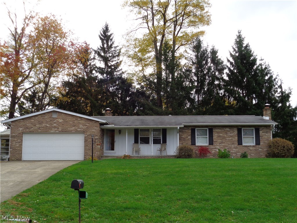 Well maintained 3 Bedroom Ranch with 2 Full Baths, appliance kitchen, patio, sun room off the family room, gas log fireplace and ceiling fan. Full basement with crawl space under the family room. Rec room with wet bar, wood burning stove. Large lot part fenced and a storage barn.  America's Preferred Home 1 year Home Warranty included.