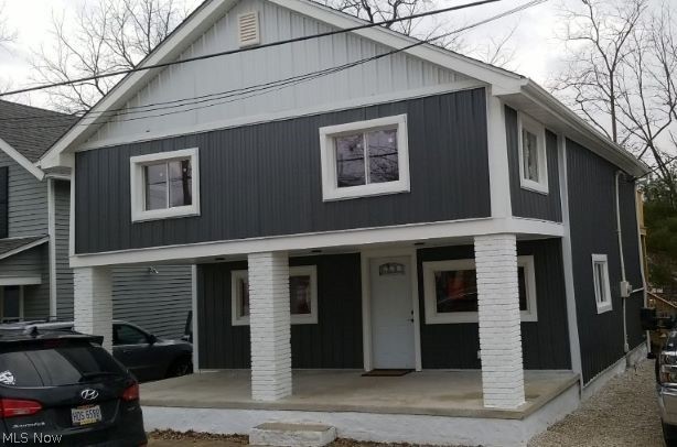 Hurry Come see this beautifully redone home in the heart of Garrettsville. Huge Greatroom with lifeproof laminate flooring. A Modern kitchen with stainless steel appliances. Two newer 16 x 8 decks with a great views of silver creek. Plus an all electric ventless heat pump for economic heating and cooling. Only yards away from the Cellar Door coffee house.