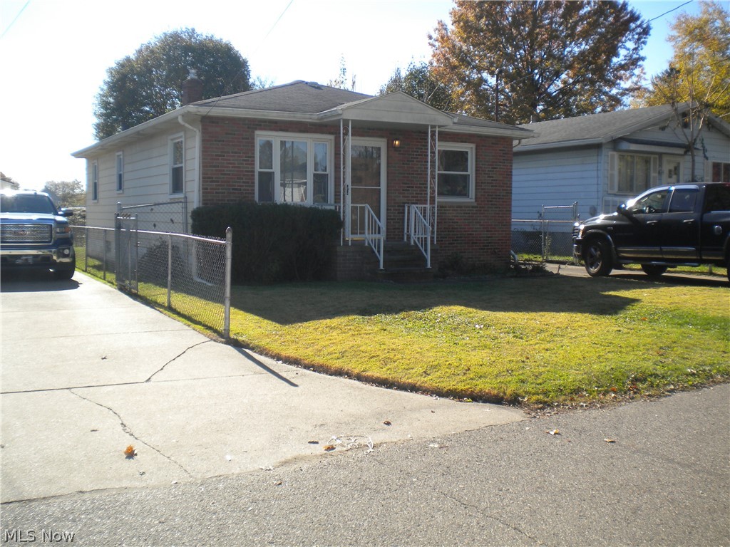 To settle estate. Good solid home with great curb appeal ,concrete drive and 2 car garage. partially finished basement. Home sold as is. Lots of paint and cosmetics needed. Priced accordingly! Do the work yourself and save$$$