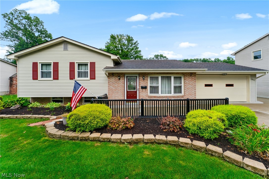 This is the one you can just settle in then ENJOY! This very well maintained split level home is located in a desirable neighborhood and highlighted by the backyard fully equipped to entertain! Protected by a vinyl privacy fence, the in ground pool is accompanied with a nice covered patio and little lawn maintenance allowing for the most time to enjoy. Inside the home, you have the convenience of a full bathroom on the upper and lower levels. The finished lower level gives added space for privacy or more entertaining! For even more space, the home has an additional main level living area that leads directly to the backyard. All that this home needs is a new owner!