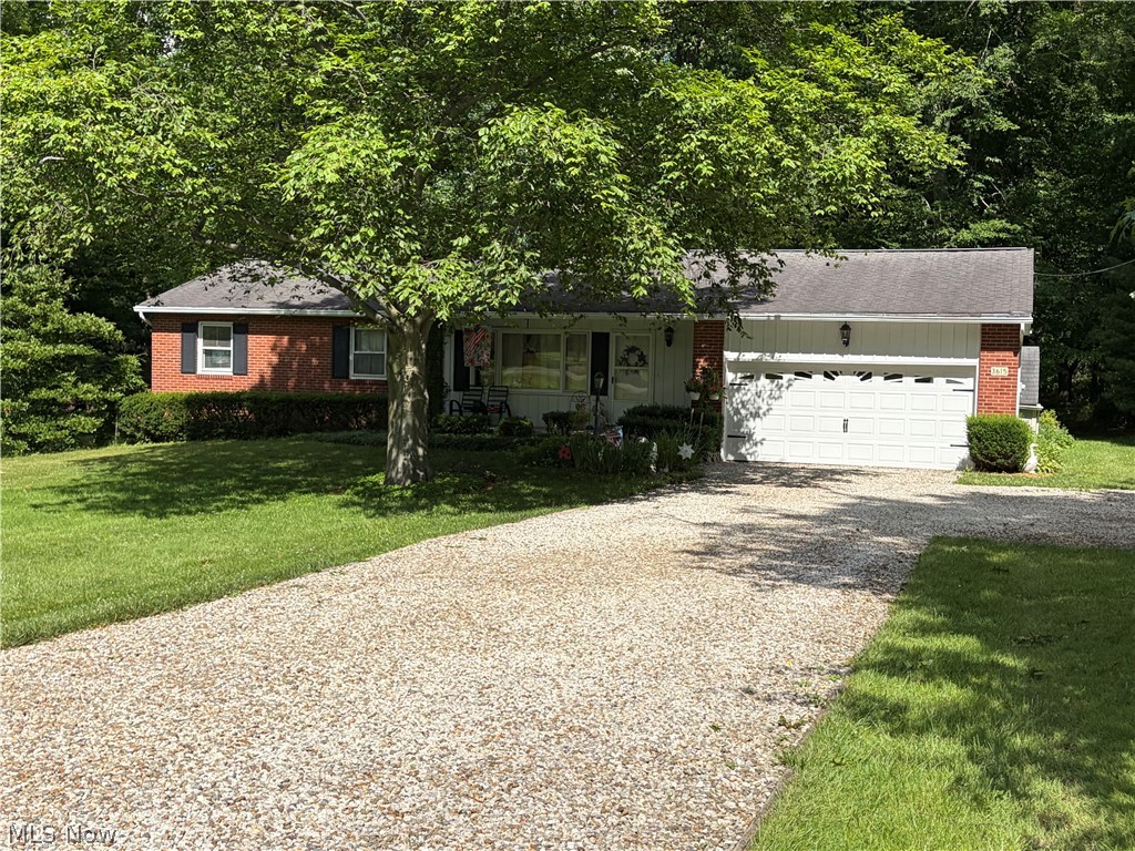 3 BR 2 BA Norton ranch on a beautiful 1.2 acre lot. You will love relaxing in the large rear partially wooded and landscaped yard this summer. Some of the major updates in 2025 include the electrical panel, furnace, central air, and hot water tank.  Also in 2025 new insulation was installed in the entire house. The main bath was recently updated. Also a new garage door has been added. Hardwood floors throughout. The large unfinished basement provides a ton of storage or it is ready to be finished by you. Great location near the High School, highway access, and shopping. Invisible fence also installed for your fur babies!
