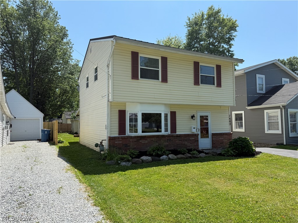 Welcome home to this charming 3-bedroom, 1.5-bath Colonial nestled on a quiet, tree-lined street! Freshly painted and carpeted in neutral colors (2021), this move-in-ready home offers a warm and inviting feel from the moment you step inside. The open kitchen and dining area is perfect for everyday living and entertaining. Sliding doors to a covered patio overlooking the private, almost fully fenced backyard.
Relax in the bright and spacious living room featuring a beautiful bay window that fills the home with natural light. The generous owner's bedroom offers a large closet. The full bathroom includes a ceramic tile floor and shower, newer vanity and the home also features a convenient half bath on the first floor.
Major updates include a new furnace and kitchen plumbing completed in 2020 and new asphalt driveway giving added peace of mind. Outside, enjoy evenings around the fire pit, plenty of room for pets or play in the private backyard, and an oversized two-car garage. 
Conveniently located just a 3-minute drive to Mentor Beach Park and the shores of Lake Erie, you'll love having easy access to beaches, parks, boating, walking trails, shopping, dining, and everything Mentor on the Lake has to offer. This is a wonderful opportunity to own a well-maintained home in a fantastic location!