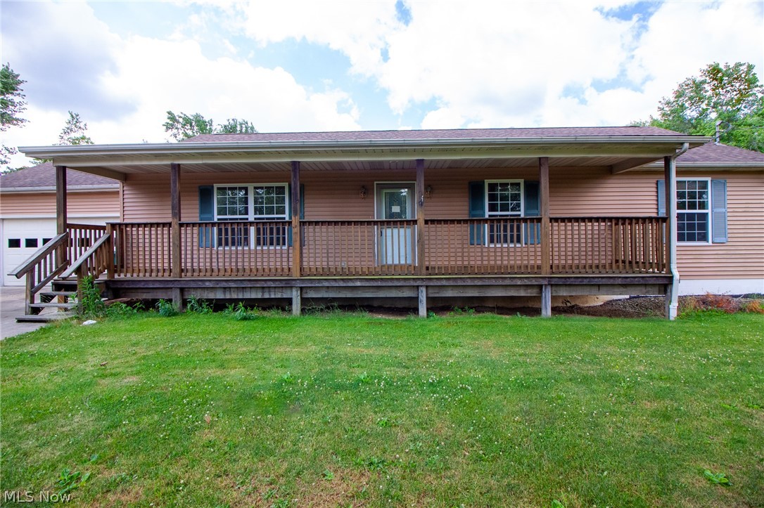 Opportunity awaits at this exceptional ranch home offering space, functionality, and endless potential. Featuring 3 bedrooms, 2 full baths, and a full basement, this home is designed for comfortable everyday living. The primary bedroom has a large closet with attached full bath and french doors leading to the backyard. Two additional nice sized bedrooms share a full bath. The open-concept living room flows seamlessly into the kitchen and dining area, creating an inviting space for gathering and entertaining. What truly sets this property apart is the expansive outdoor space. Situated on just over half an acre, the property offers plenty of room to enjoy the outdoors. In addition to the attached 2-car garage, you'll find an impressive 1,100+ square-foot pole barn/outbuilding—perfect for a workshop, studio, hobby space, or extra vehicle storage. The outbuilding is equipped with its own electrical panel with back line plug (generator ready). Conveniently located with easy access to I-90, just minutes from downtown Geneva and a short drive to the beautiful shores of Lake Erie. This property offers the perfect combination of space, versatility, and location. Schedule your private showing today and discover all the possibilities this unique property has to​​‌​​​​‌​‌​​​‌‌​​​‌‌‌​​‌​​‌‌​​​​ offer.