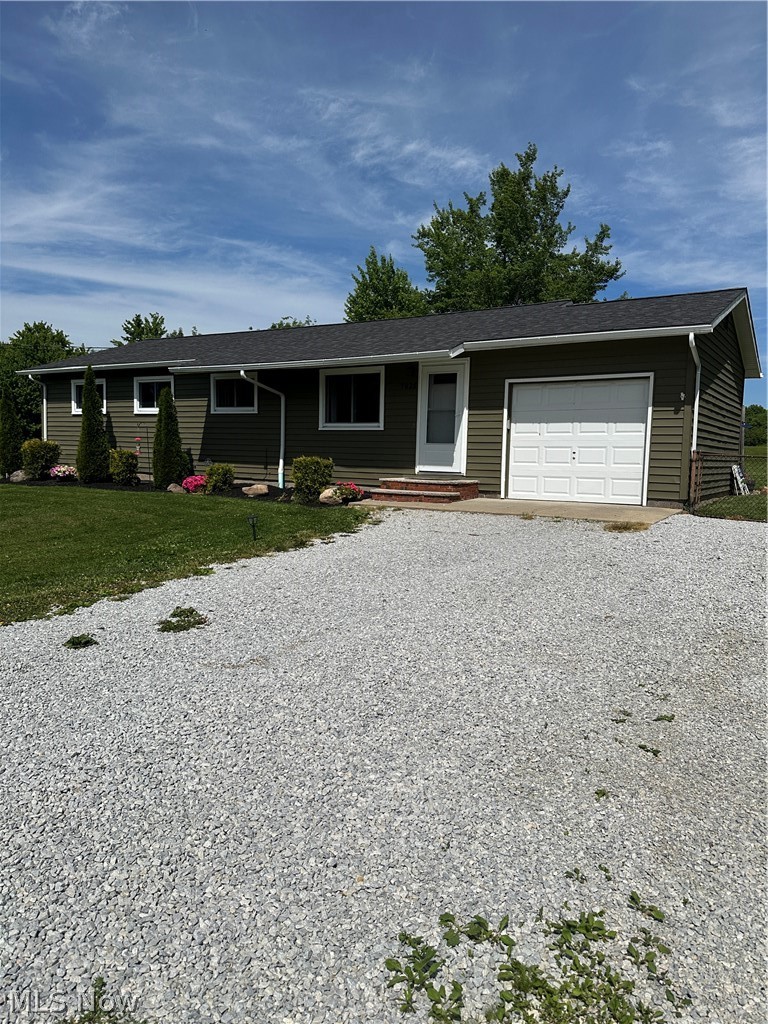 Move right in!  This 4 bedroom, 2 Full Bath Country home Has been completely updated with easy access to State Route 90!  Walking in the front door you will love the cozy living room and updated kitchen with beautiful tile backsplash, luxury vinyl floor and ALL Stainless steel appliances stay. Laundry room is off kitchen for easy access. Both bathrooms have floor to ceiling ceramic title walls.  Come and sit on the huge concrete patio and enjoy overlooking a completely fenced in Large private back yard - Great for children or animals!  For your peace of mind the furnace and AC are newer and the Hot water tank was installed in 2024. Nice quiet neighborhood on a cul de sac street. Cement Crawl space with sump pump, well filtering equipment and dehumidifier stay. There is a private sanitary sewer system for the neighborhood - cost is $100. quarterly.