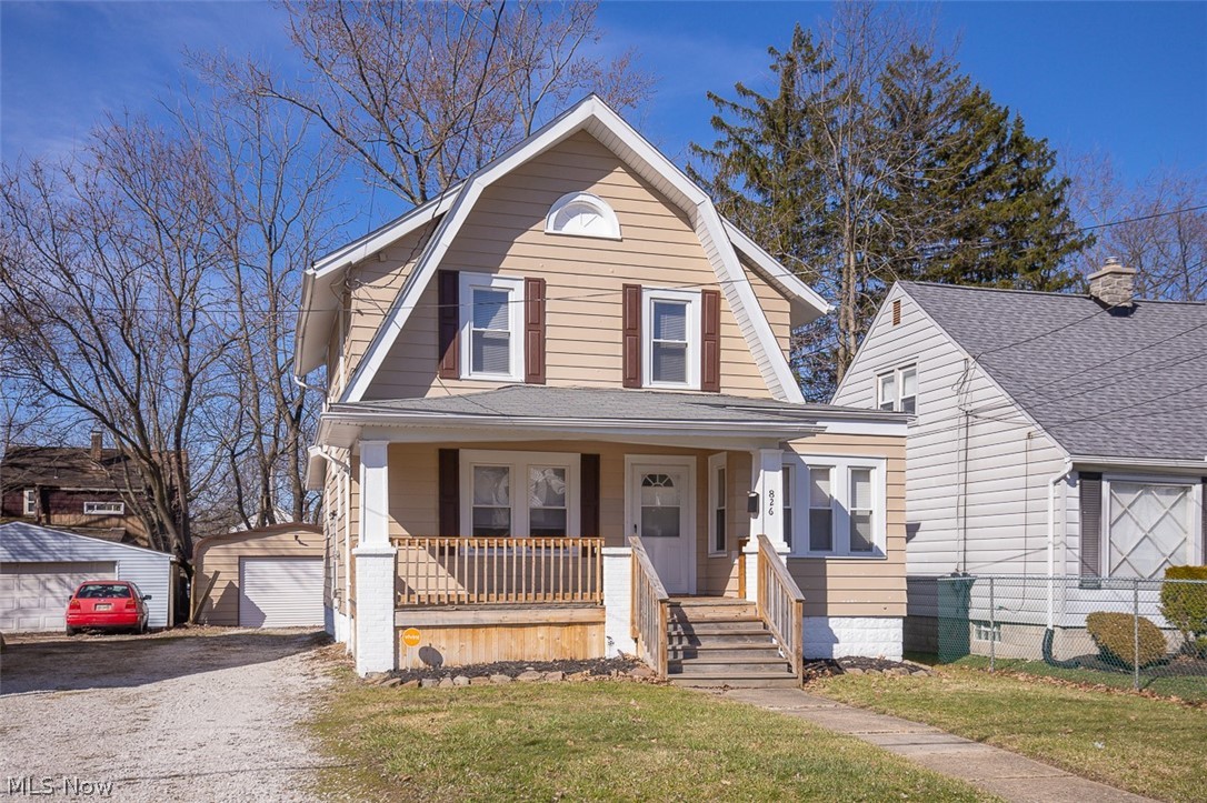 Move-in ready 3-bedroom, 1.5-bath colonial in Akron that blends modern updates with classic charm. The home is light and bright throughout, creating a fresh and inviting feel while maintaining timeless character, highlighted by dining room built-ins and a welcoming covered front porch. The second floor features all three bedrooms and a full bathroom. The main level offers a formal dining room, beautiful kitchen, and comfortable living space ideal for everyday living or entertaining. The partially finished basement provides additional living space, laundry area, and more. Outside, enjoy a nicely sized deck and a one-car detached garage offering additional storage. Don't let this home pass you by!