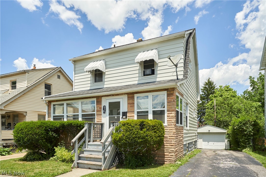 Renovated 1922 Colonial in the Walton subdivision of Garfield Heights, Ohio, with a tenant in place through May 2027 at $1,500 per month. This 3-bedroom, 1-bathroom home underwent a $53,000 renovation in 2023, including a remodeled kitchen with granite countertops and new LVP flooring throughout the first floor. Bedrooms feature carpet, the bathroom offers tile flooring, and neutral decor runs throughout. The finished basement adds 312 square feet of nicely finished living space on top of 1,612 square feet above grade across 2 stories and 8 total rooms.
Outdoor features include an enclosed front porch (168 square feet) and a rear deck (205 square feet) overlooking a large 0.39-acre lot. A detached 1-car garage (240 square feet) sits at the rear, and forced-air gas heat keeps the home efficient through Northeast Ohio winters.
Jack C. Donovan Park, with its playground and ball fields, sits steps away at Vista Avenue and Birchwood Avenue. Garfield Park Reservation, home to Mill Creek Falls and miles of Cleveland Metroparks trails, is minutes down Broadway Avenue. Cleveland Clinic Marymount Hospital, Garfield Heights' largest employer, is just down the road, and quick highway access to I-480 and I-77 puts downtown Cleveland and Cleveland Hopkins International Airport within 15-30 minutes. Everyday shopping includes Giant Eagle, Marc's, ALDI, and Discount Drug Mart nearby, with Steelyard Commons (Target, Home Depot, Walmart) about 10-15 minutes away in Cleveland.
With a long-term tenant in place, a fully renovated interior, and a walkable park right outside the door, 8301 Vista Ave is a turnkey investment opportunity in the Walton subdivision of Garfield Heights, OH 44125.