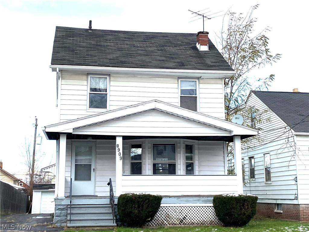 Calling all Investors, Handymen and Owner Occupants!!  This home is move-in ready now.  If you don't mind adding a little sweat equity then this home is for you! Three bedrooms, loads of potential and selling at a fair price. With a little exterior paint and a few minor improvements , this beauty will shine again and make a family proud!! This home is located off Turney Road near Garfield Hts and the Mill Creek subdivision. There's lots of natural wood throughout. 1st floor hardwood floors need to be brought back to life. Living room, dining room and kitchen are all generous sizes. There's a nice porch off your spacious, bright and cheery kitchen which leads to the garage and backyard. Second floor houses your three bedrooms and a generous sized full bathroom. The third floor can be finished to become that 4th bedroom or whatever your creative thoughts can imagine. Rooms have been freshly painted. Bedroom floors recently polished to a shine. The full unfinished basement has glass block