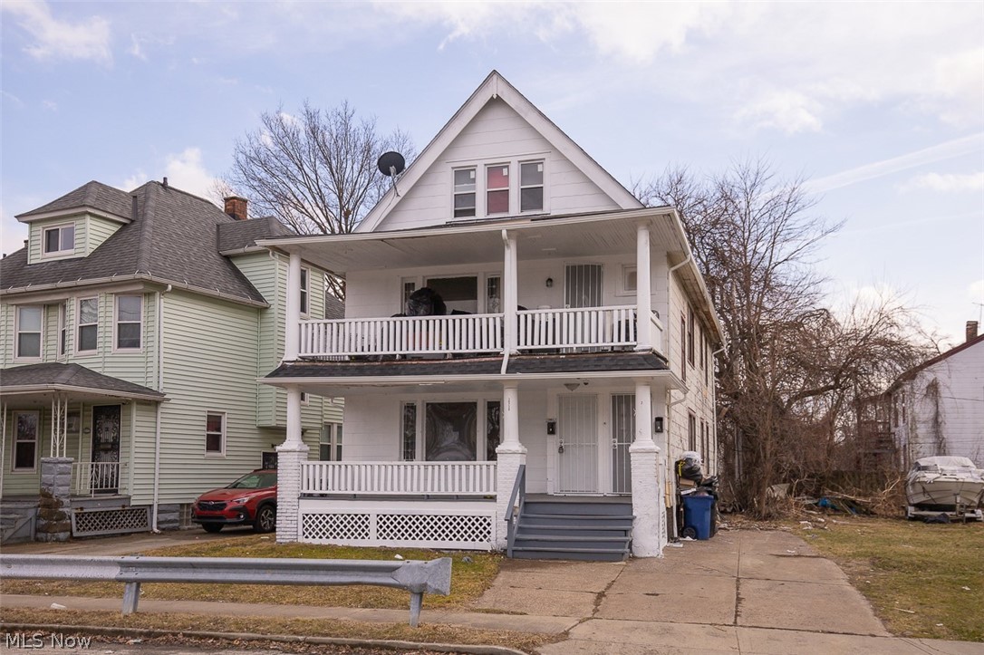 Great investment property. This Huge duplex is move in ready. Half occupied, the unit is receiving $1,500 a month. The other unit is vacant and is expected to bring another $1,300 which would be a combined total of $2,800 monthly. The property has a two new furnace and two new hot water tanks as of 2025. The roof was replaced in 2025 as well. These rental estimates are conservative since CMHA will pay $1,310 for a 3 bedroom unit and $1,808 for the 4 bedroom, 2 bath second and third floor unit. That would bring monthly rent to $3,118 potentially or $37,416 annually. The exterior has been painted and all lead issue eliminated. Just add this to your portfolio, place tenants and collect rent. Huge Income potential. The seller would prefer to sell the property AS-IS. Come and check it out today!! Up Unit is Currently Tenant occupied. No showings without an accepted offer. Only show 1st floor and common areas at this time.

Please no wholesalers or assignment of contracts. The seller will not entertain owner financing. Prefer to sell property AS-IS.