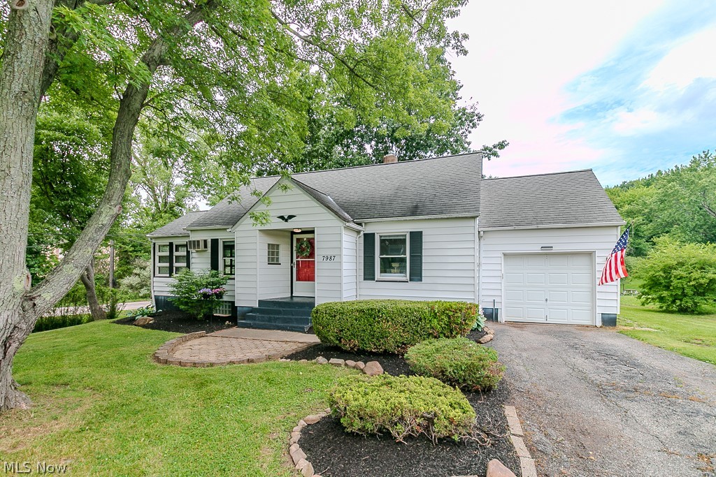 Welcome home to this beautifully updated Cape Cod nestled on 2.3 picturesque acres in the desirable community of Kirtland. This charming home features two bedrooms, one full bath, and a bright, inviting sunroom. A spacious back deck is the perfect spot to enjoy your morning coffee while taking in the peaceful surroundings.

The open-concept first floor creates a warm and spacious feel, ideal for both everyday living and entertaining. Fresh, modern neutral paint colors throughout provide a clean, move-in-ready look.

Upstairs, the expansive unfinished attic offers incredible potential. Finish the space to create a third bedroom, fourth bedroom, home office, or bonus living area—the possibilities are endless.

Outside, the large backyard provides plenty of room for gatherings, outdoor activities, gardening, or simply relaxing and enjoying the privacy of your beautiful 2.3-acre property.

Don't miss the opportunity to make this charming home your own!