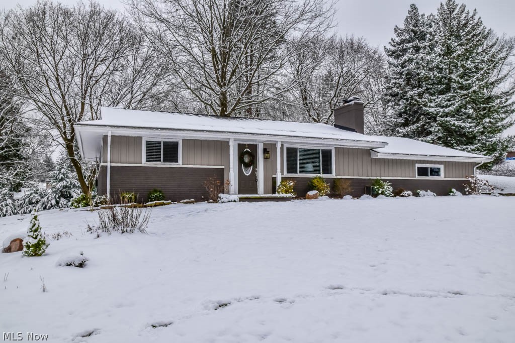 Stunning 2-3 bedroom ranch on over an acre in very convenient North Canton location! Completely renovated 3 years ago with a new furnace, A/C, hot water tank, flooring, bathrooms, kitchen, most windows and a finished lower level! Since then, a fence has been added around the back patio, new storage shed (2020), landscaping and even a driveway turnaround. Inside, this home is picturesque with beautiful bamboo wood flooring throughout most of the main level. Find your culinary inspiration in the gorgeous eat-in kitchen with new cabinets, stainless steel appliances, granite countertops and a breakfast bar with stools! The front of the house has a sun-filled formal living room with a picture window and a woodburning fireplace set against a shiplap wall, while the back of the house offers a huge great room! The great room features vaulted ceilings, a woodburner, baseboard heat and sliding doors to the fenced-in patio! Down the hall, there are 2 bedrooms and a remodeled full bath with a new
