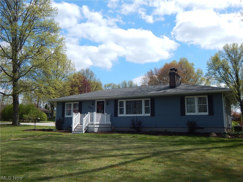 This charming ranch-style home in Tallmadge, offers ample space and modern amenities, perfect for comfortable family living. Boasting 4 bedrooms and 1.5 bathrooms, this home is perfect for a growing family or anyone who needs a little extra room to spread out. The home features a sun room, which provides plenty of natural light and a cozy spot to relax and unwind. The interior of the home has been freshly painted, giving it a bright and airy feel. The open kitchen is perfect for entertaining and features modern appliances and plenty of counter space for meal preparation. The finished basement provides additional living space and can be used as a family room, playroom, or home gym. The oversized newer driveway and two-car garage offer ample parking and storage space.
This home is situated in a quiet and friendly neighborhood, making it a perfect retreat from the hustle and bustle of city life. Don't miss your chance to make this beautiful property your own!