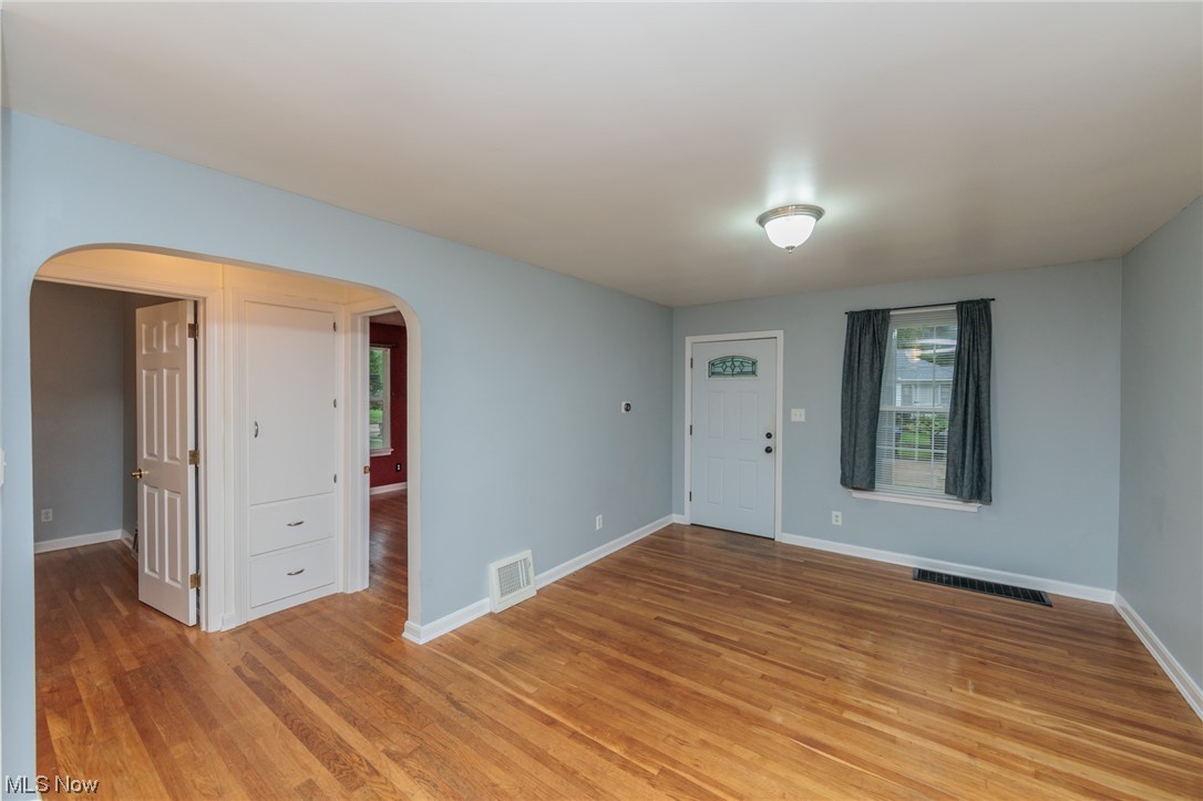 Welcome to this charming home nestled in the heart of Cuyahoga Falls. As you step inside, you'll immediately be greeted by an inviting living space that exudes warmth and comfort. The main floor boasts an open-concept layout, seamlessly connecting the living room, dining area, and kitchen. The kitchen features stainless steel appliances, ample counter space, and plenty of cabinet space. The master bedroom, located on the second floor, offers vaulted ceilings and an abundance of closet space. The attached master bathroom is equally impressive. Two additional bedrooms on the main floor are ideal for family members, guests, or even a home office. Whether you envision a home gym, a media room, or a play area for kids, the basement offers endless possibilities. Don't miss the chance to make this exceptional property yours and experience the best of Cuyahoga Falls living. Contact us today to schedule a viewing and see for yourself what this wonderful home has to offer.