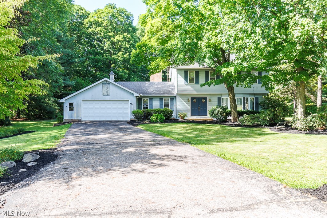 Welcome to 840 Carriage Hill in Salem—where everyday living feels more like a staycation. Tucked at the end of a quiet dead-end street on nearly an acre of wooded land, this 3-bedroom, 2.5-bath, 1,994 sq ft home serves privacy, space, and serious fun. Inside, you’ll find both a living room and a family room, so everyone can have their own vibe—movie marathons in one, game night in the other. The wood-burning fireplace brings all the cozy cabin energy without giving up modern comfort. The layout is spacious, welcoming, and ready for everything from laid-back Sundays to full-house gatherings. The partially finished basement is your bonus round—home gym, hangout zone, office, or the ultimate rec space. You decide. Now let’s talk backyard, because… wow. Step outside to a fully fenced yard that feels like your own private park. Cool off in the inground pool, then challenge friends to a game on the full-size outdoor basketball court (trash talk encouraged). Surrounded by trees, it’s private, peaceful, and perfect for summer nights that stretch a little longer than planned. If you’ve been searching for a home that offers space to live, room to play, and a setting that feels like a retreat—you just found it. Warning: Once you move in, EVERYONE will want to come to your house.