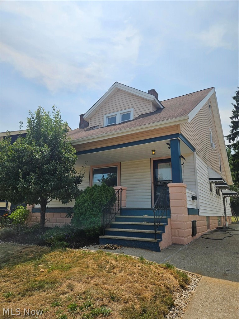 Spacious and versatile 4-bedroom, 2-full-bath home offering a potential in-law suite, multi-generational living arrangement, or income-producing opportunity. The main level features a large eat-in kitchen with granite countertops, wood cabinetry, vinyl flooring, and a double stainless-steel sink. The inviting living and dining rooms showcase beautiful natural woodwork, crown molding, leaded glass built-ins, a window seat, and a cozy gas fireplace.

Two first-floor bedrooms, including a primary bedroom with access to a private porch, and an updated full bath complete the main level. Upstairs offers two additional bedrooms, an updated kitchen with wood cabinetry and new countertops, a bonus room, and an updated full bath with a classic clawfoot tub.

Additional features include a full walk-up attic, vinyl replacement windows, central air, glass block basement windows, and a newer roof. Enjoy the large backyard and welcoming front porch. Conveniently located just a short walk to Garfield Park, shopping, restaurants, and public transportation.

POS has been ordered