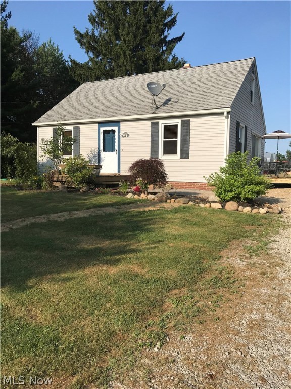 This lovely bungalow has many updates:  New pecks plumbing, pressure tank, submersible well jet pump,  Exterior drain lines, New septic system (2016), fully updated bathroom, glass block windows, water softener, newer windows, new blinds, refinished dining room floor, new carpet, freshly painted throughout, new copper connections, new filter, new vent pipe for oil tank, new frost proof exterior faucets, roof is less than 7 years old, new flashing around chimney, new wiring to garage.  

Additional plus' -- Trees include peach, pear, also grapevines, blackberry bushes, greenhouse, chicken coop. All on an acre of land.

New deck/patio off kitchen.