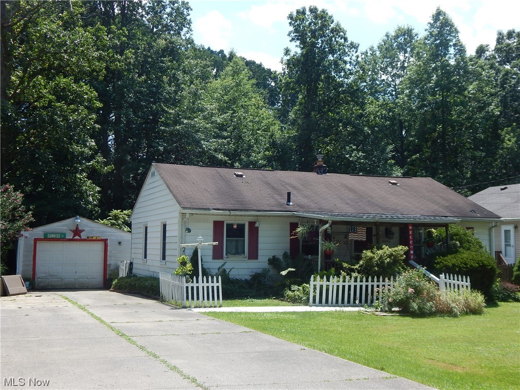 Fantastic  opportunity! A 3-bedroom, 1-bath ranch home on a double 136x150 lot with a one-car garage, deck, shed, and fenced rear yard offers plenty of space and potential. Featuring living room, family room, and first-floor laundry is an added convenience for any homeowner. Having a double lot provides ample outdoor space for various activities, gardening, or even expanding the property in the future. The one-car garage is a valuable addition for parking and storage, while the deck and fenced rear yard offer opportunities for outdoor enjoyment and privacy. Home being sold AS IS. Needs some TLC.