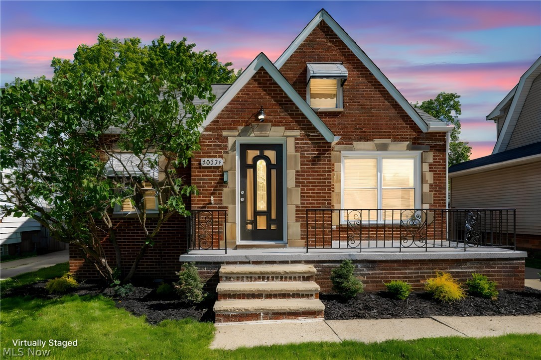 Beautifully remodeled brick bungalow in the heart of Euclid! This 3-bedroom home combines classic charm with modern updates throughout. Conveniently located near shopping, dining, and parks. Recent professional renovations include new flooring, updated bathroom, remodeled kitchen with new cabinets, countertops, tile backsplash, plumbing fixtures, stainless steel appliances, fresh paint, updated HVAC, newer roof, windows, and more. The spacious upstairs master bedroom offers privacy and plenty of room, while the finished basement provides additional living or entertainment space. Move-in ready and packed with value — don’t miss this opportunity!