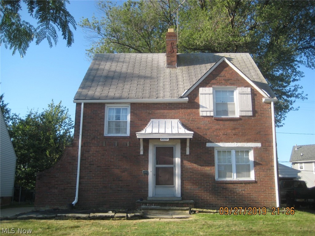 All brick Colonial loaded with character & charm. Foyer entrance with nice staircase. Large living room with french doors to enclosed patio. Dining room with built-in cabinet. Half bath on first floor. Detached 2 car garage. Property was built prior to 1978 and lead base paint potentially exists. This property may qualify for Seller Financing (Vendee). Sold AS-IS. Buyer to verify all information. Buyer or Buyer's Agent responsible to check with Building, Zoning, EPA, DEA, Tax Department or any other requirement for intended use. Buyer to pay for all inspections. Earnest Money to be a cashier's check made payable to title company. Subject to clear title.